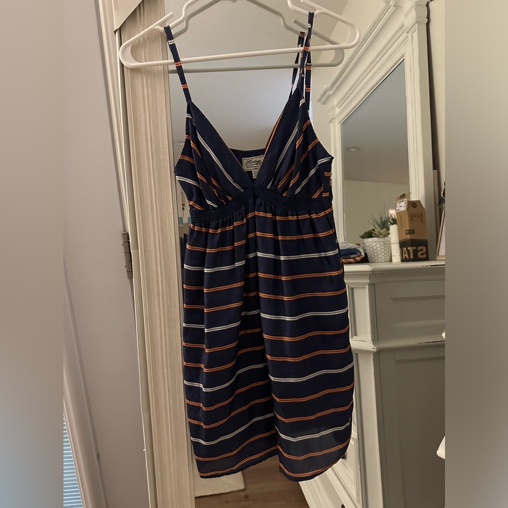 Silk spaghetti strap dress
